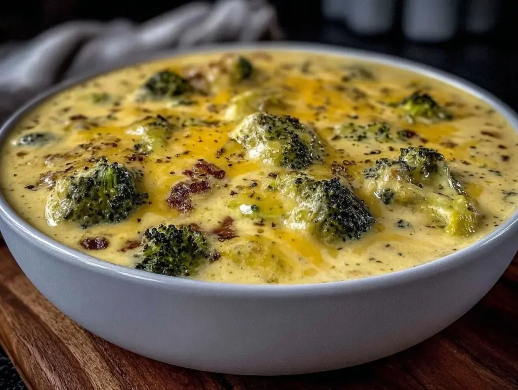 creamy Panera broccoli cheddar soup recipe - featured image