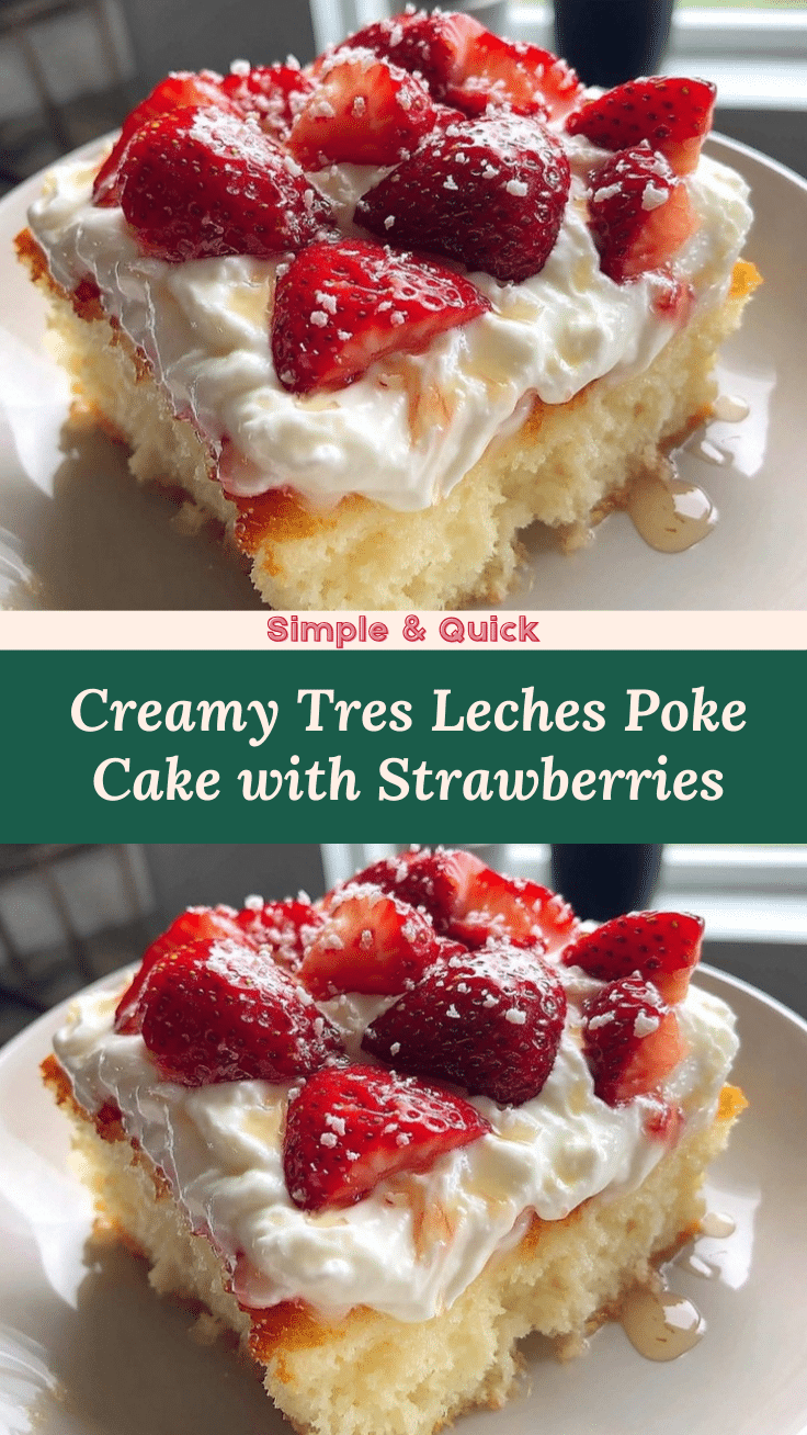 creamy tres leches poke cake recipe