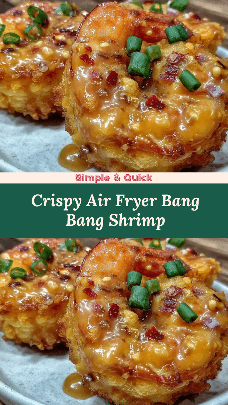 crispy air fryer bang bang shrimp recipe