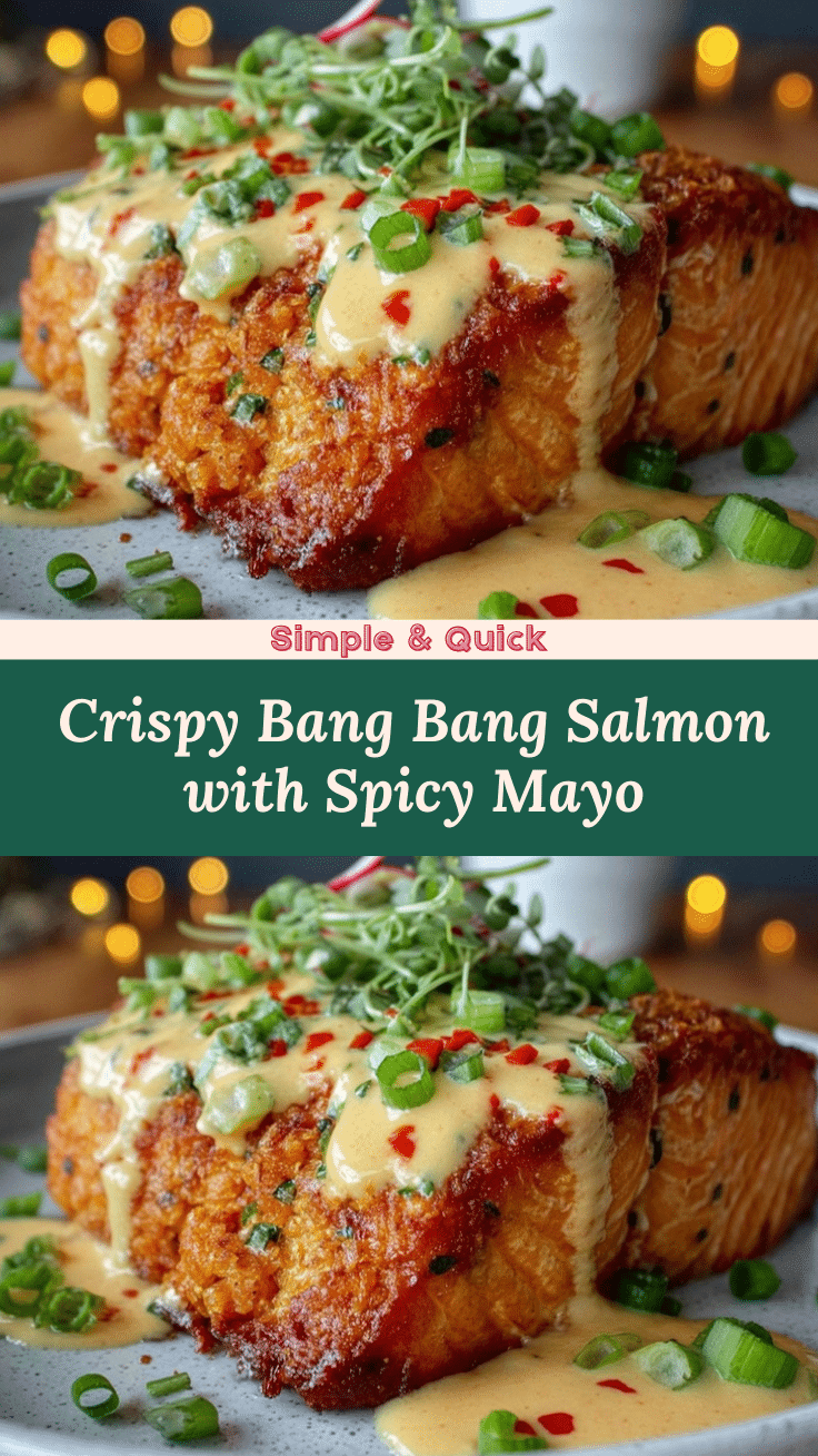 crispy bang bang salmon recipe
