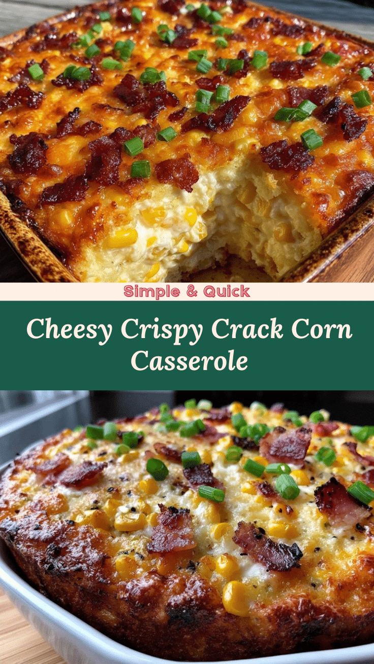 crispy cheesy crack corn casserole recipe