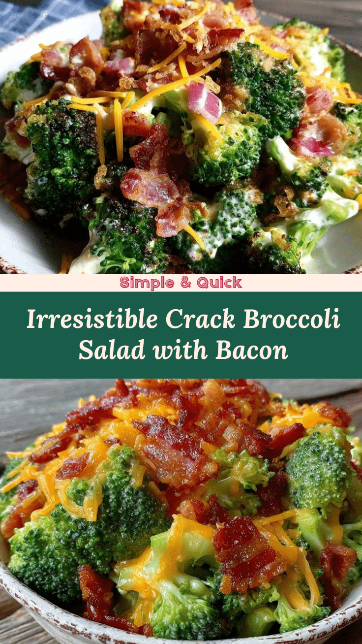 crispy crack broccoli salad recipe