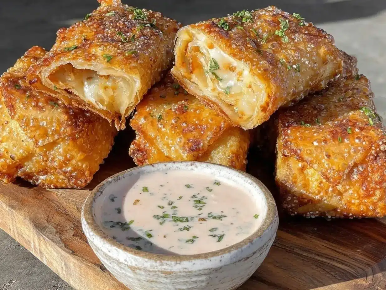 crispy reuben egg rolls preparation steps