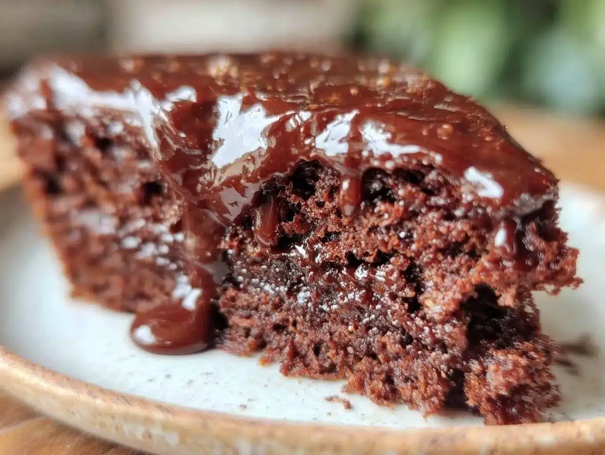 decadent chocolate cake with bourbon ganache preparation steps