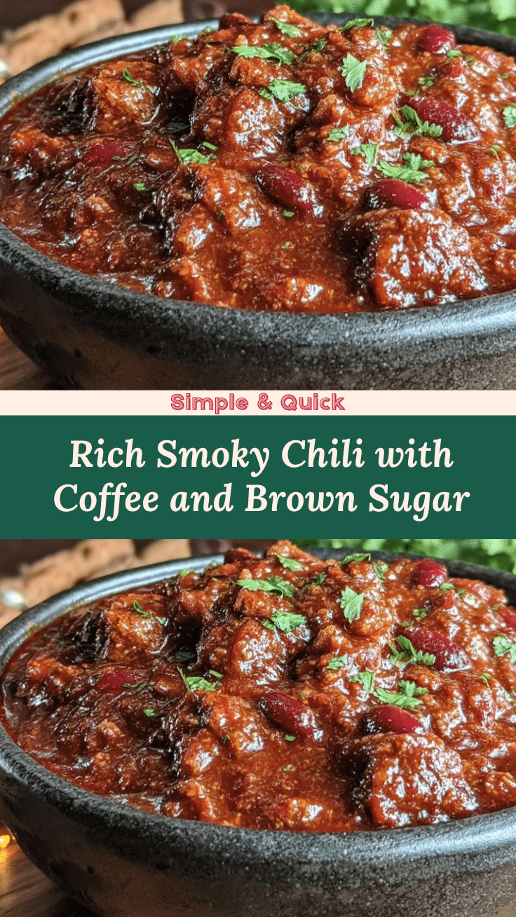 flavorful chili with coffee and brown sugar recipe