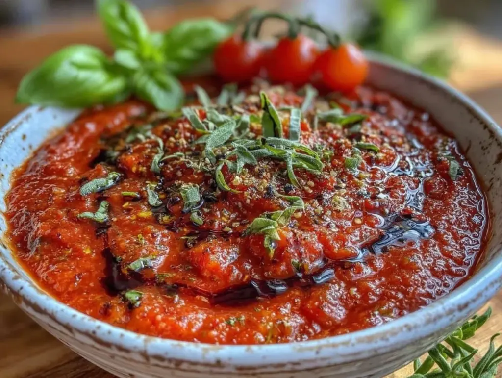 flavorful marinara sauce - featured image