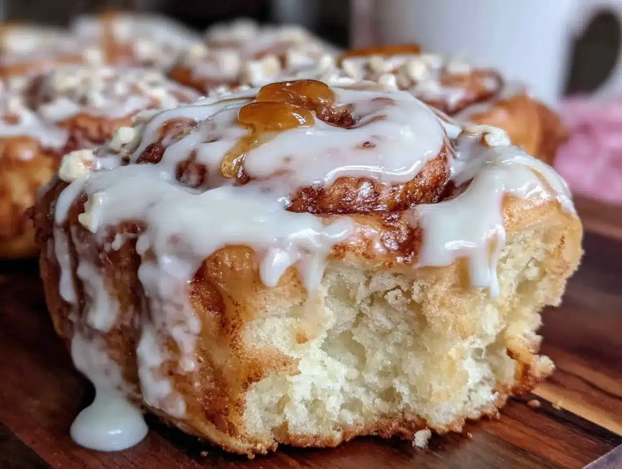 fluffy bunny butt cinnamon rolls preparation steps