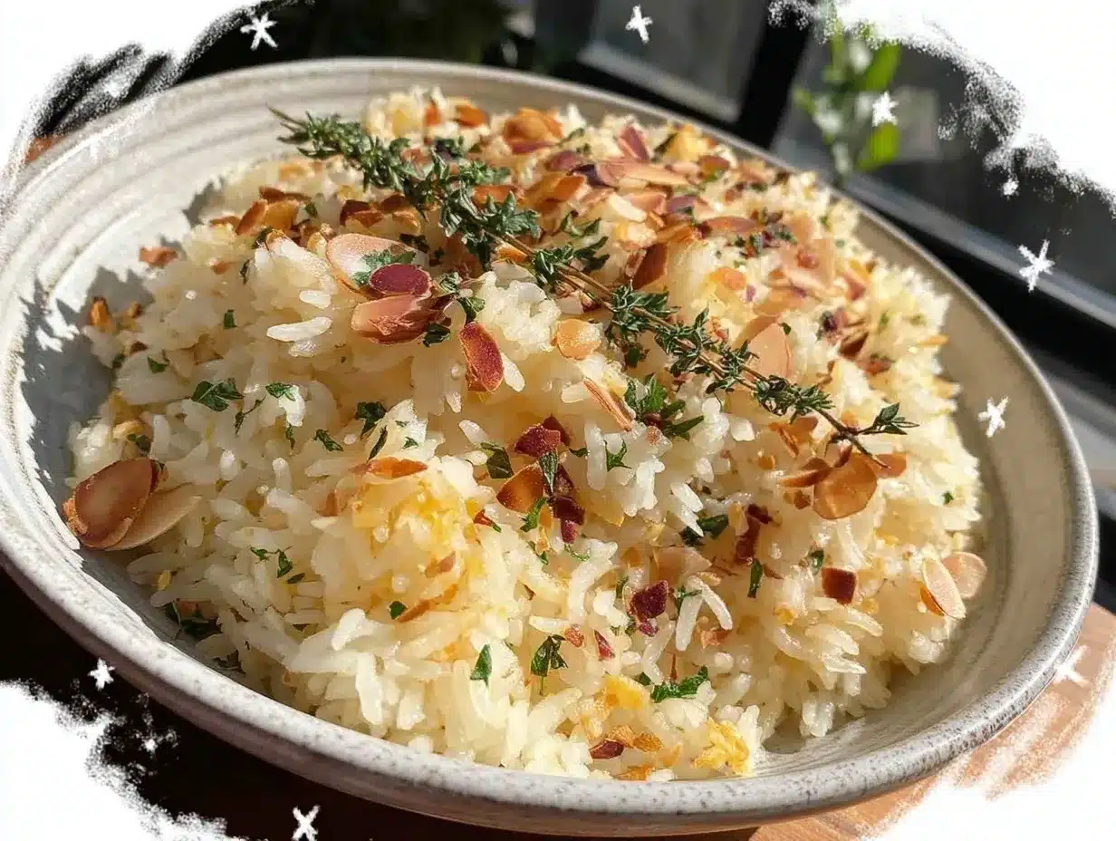 fluffy rice pilaf preparation steps