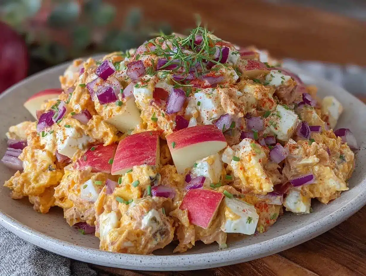 fresh tuna salad preparation steps