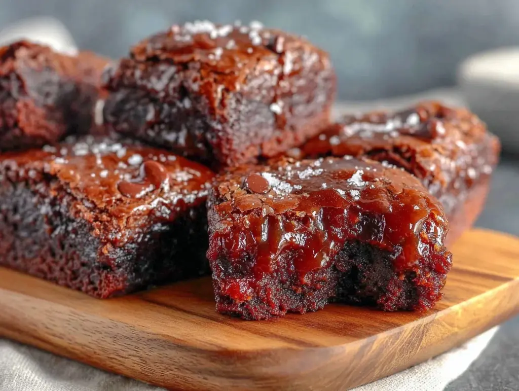 Guinness brown butter brownies - featured image