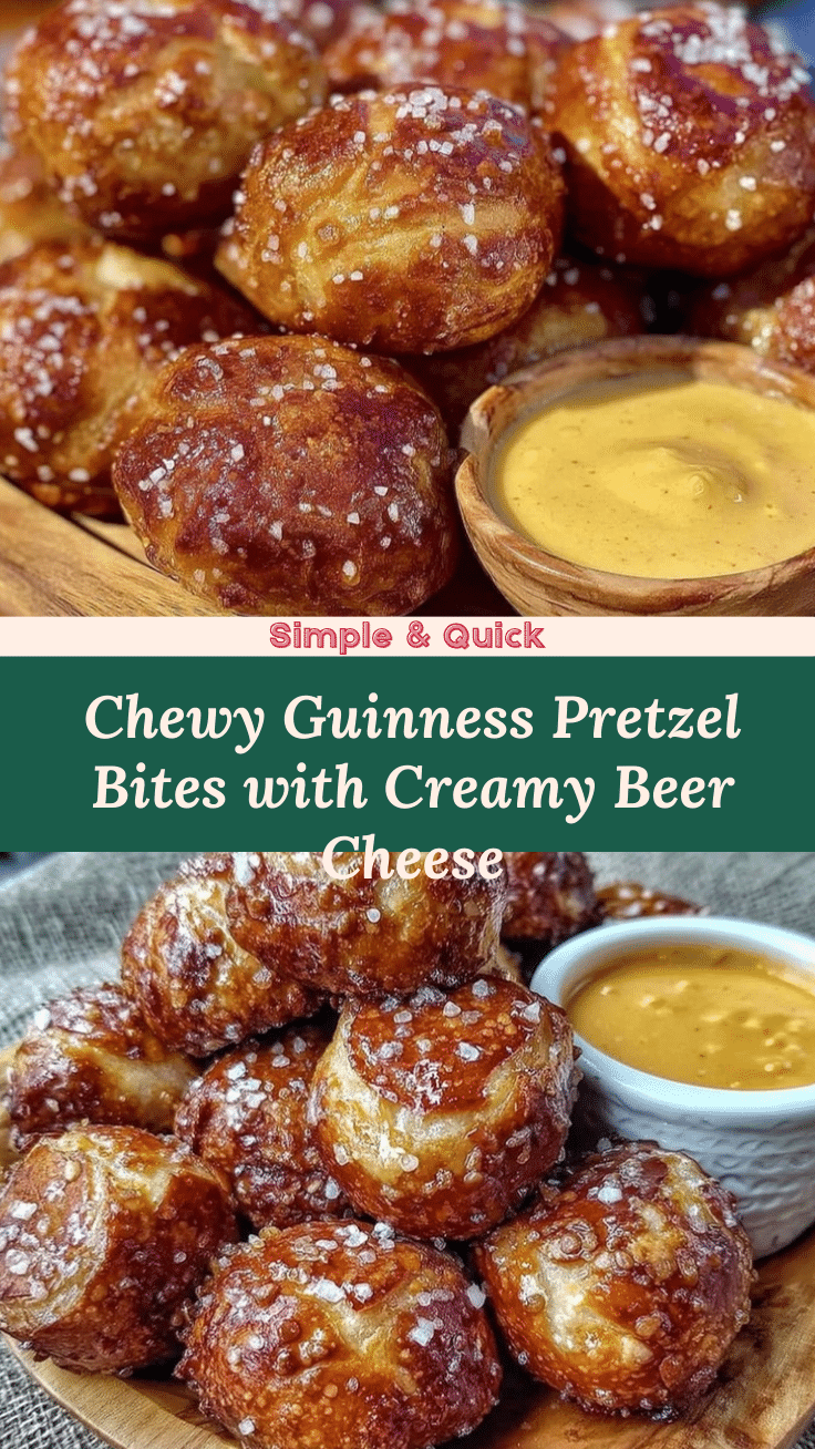 Guinness pretzel bites recipe