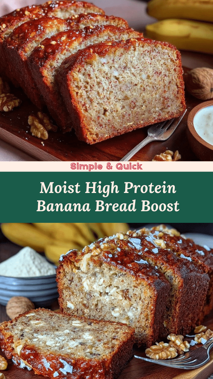 healthy high protein banana bread recipe recipe