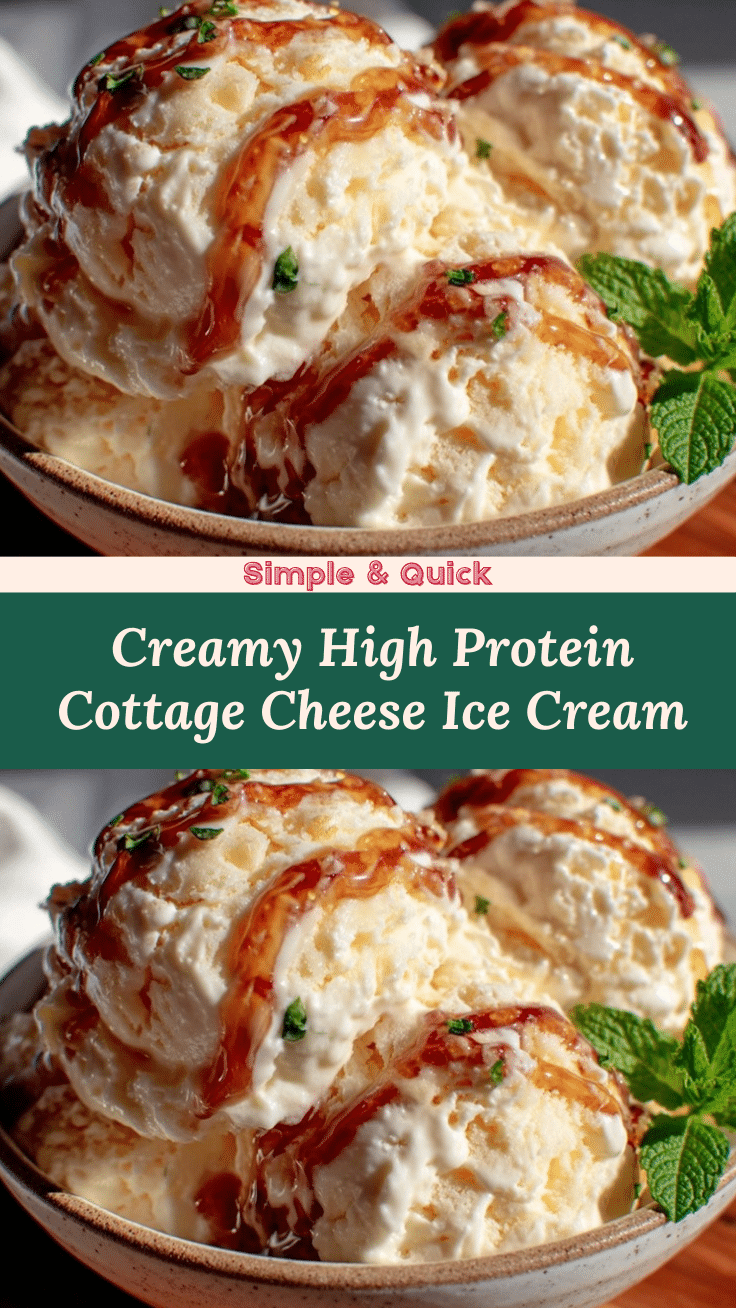 high protein cottage cheese ice cream recipe