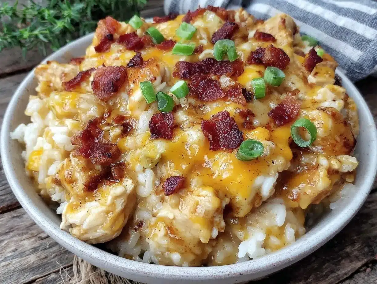 instant pot crack chicken and rice preparation steps