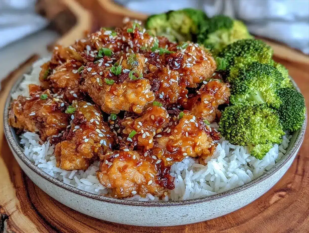 instant pot honey sesame chicken preparation steps