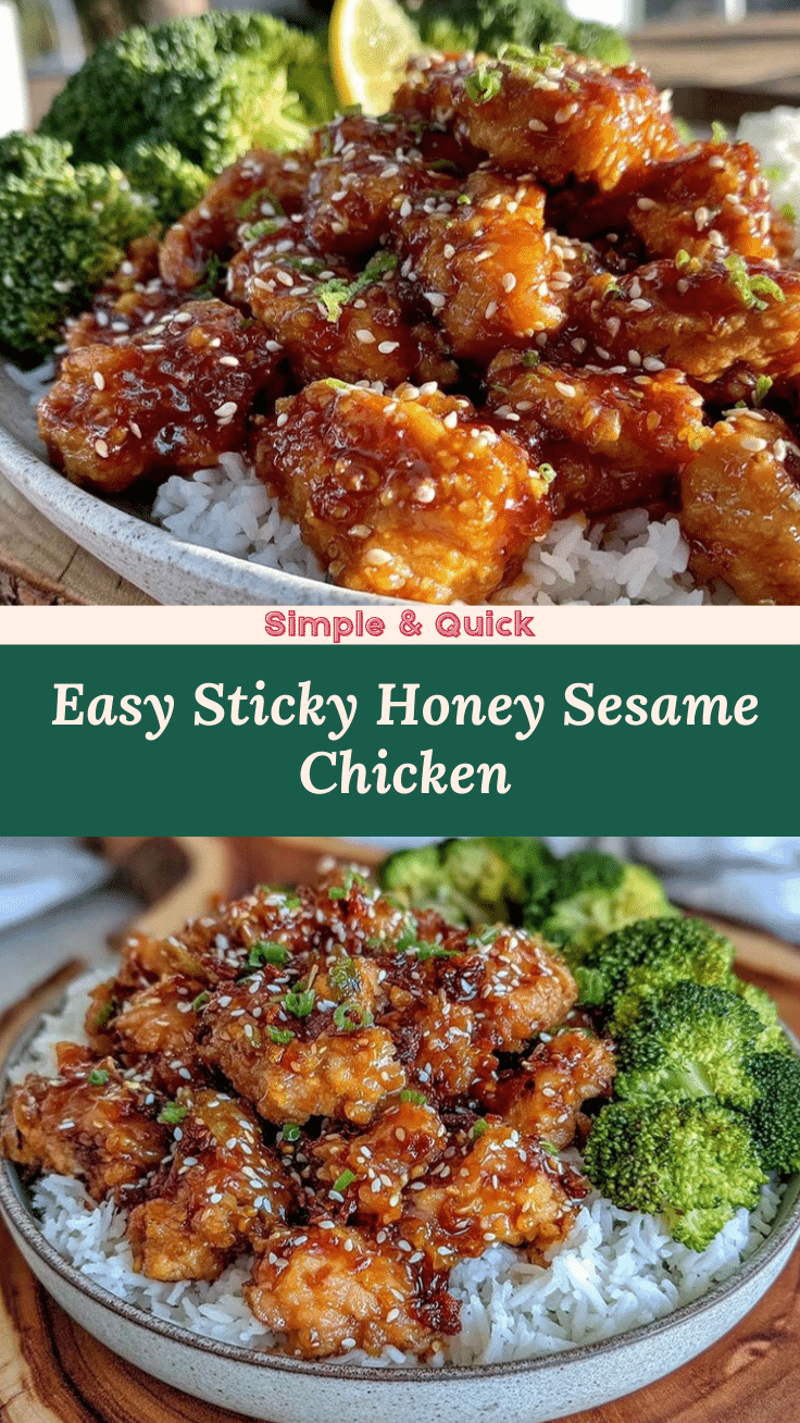 instant pot honey sesame chicken recipe