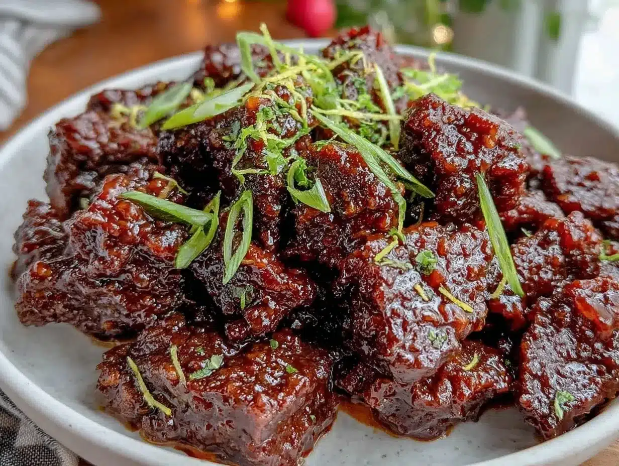 Instant Pot Mongolian beef preparation steps