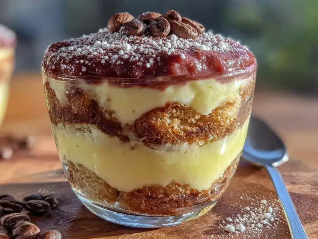 Irish coffee tiramisu - featured image
