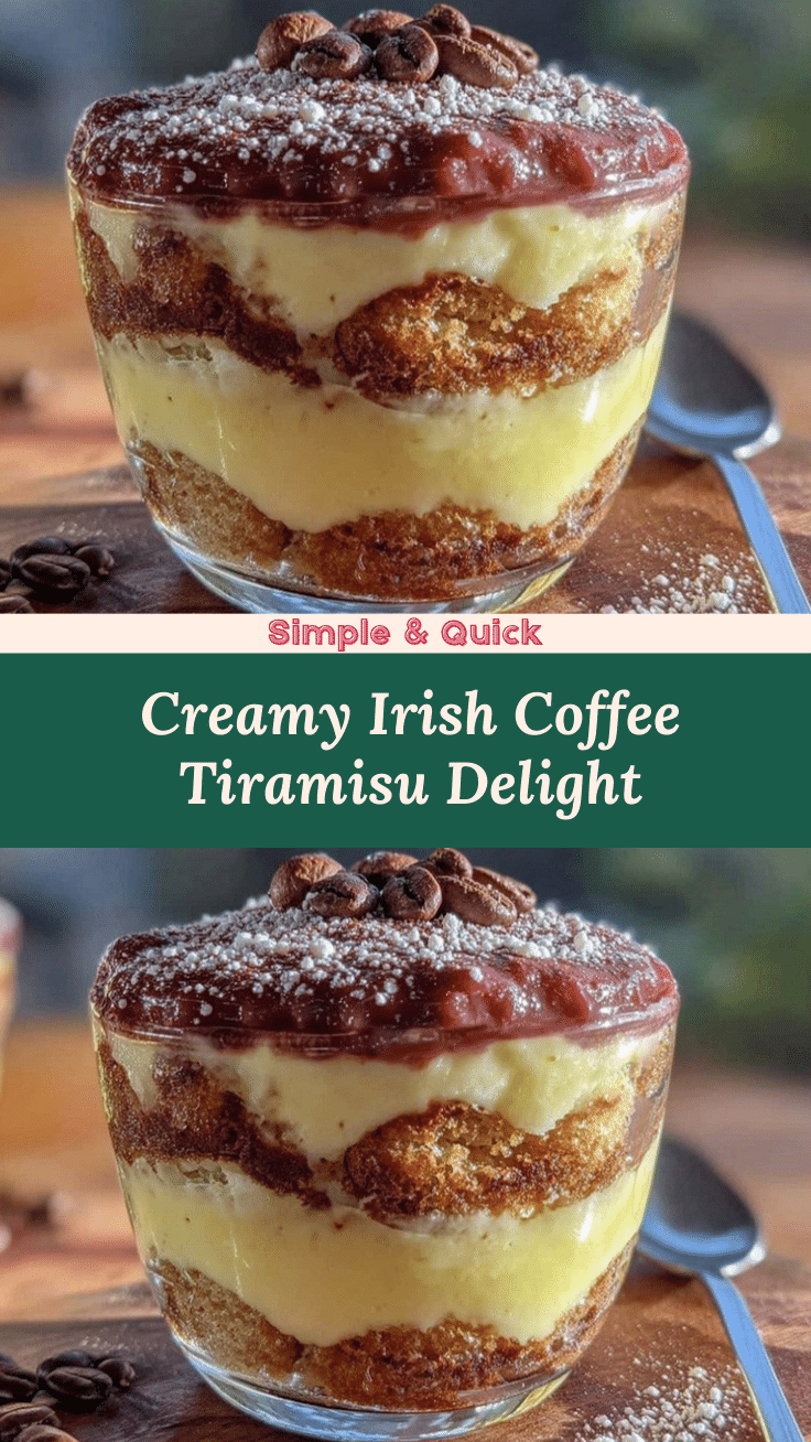 Irish coffee tiramisu recipe