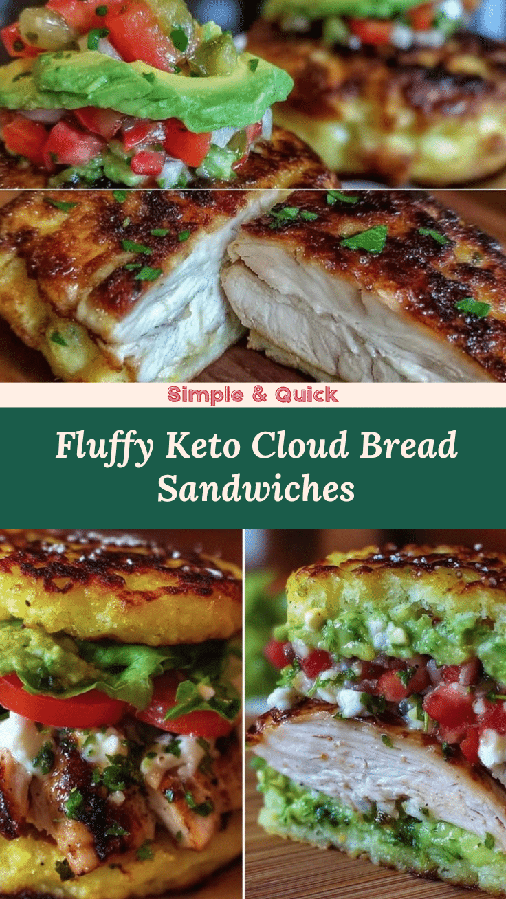 keto cloud bread sandwiches recipe