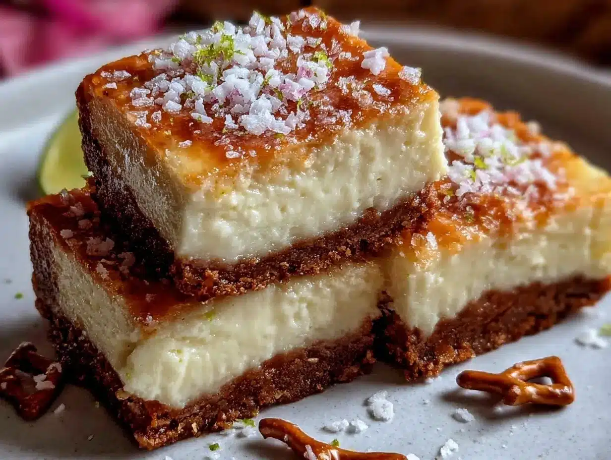 margarita cheesecake bars preparation steps