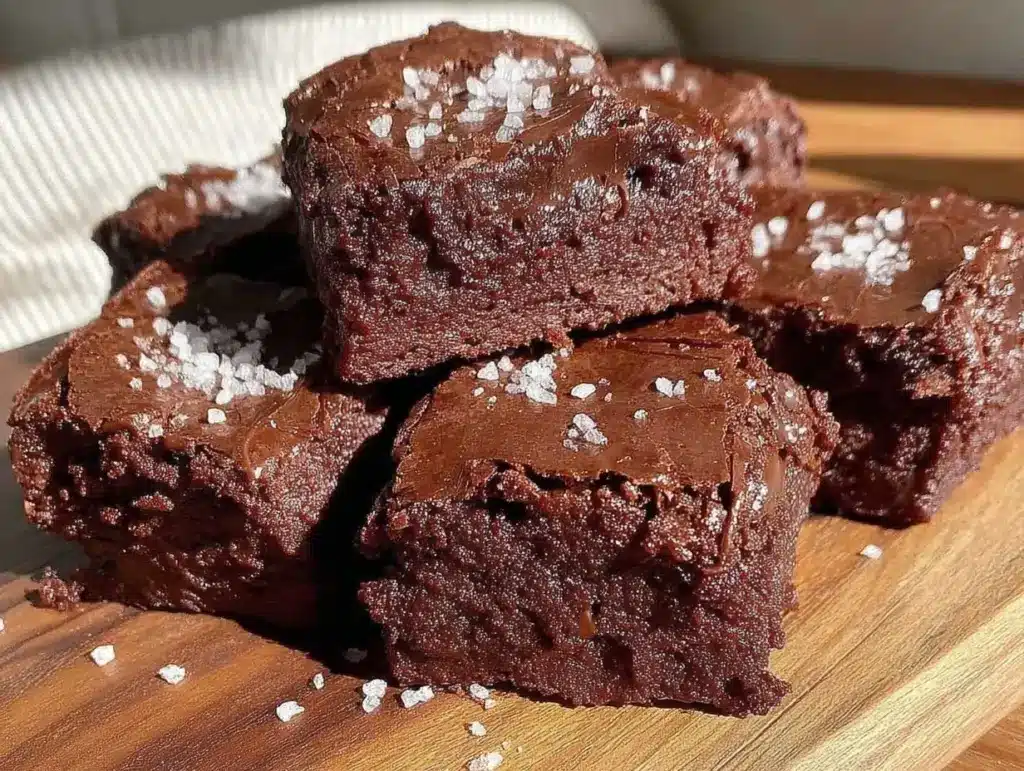 miso brownies recipe - featured image