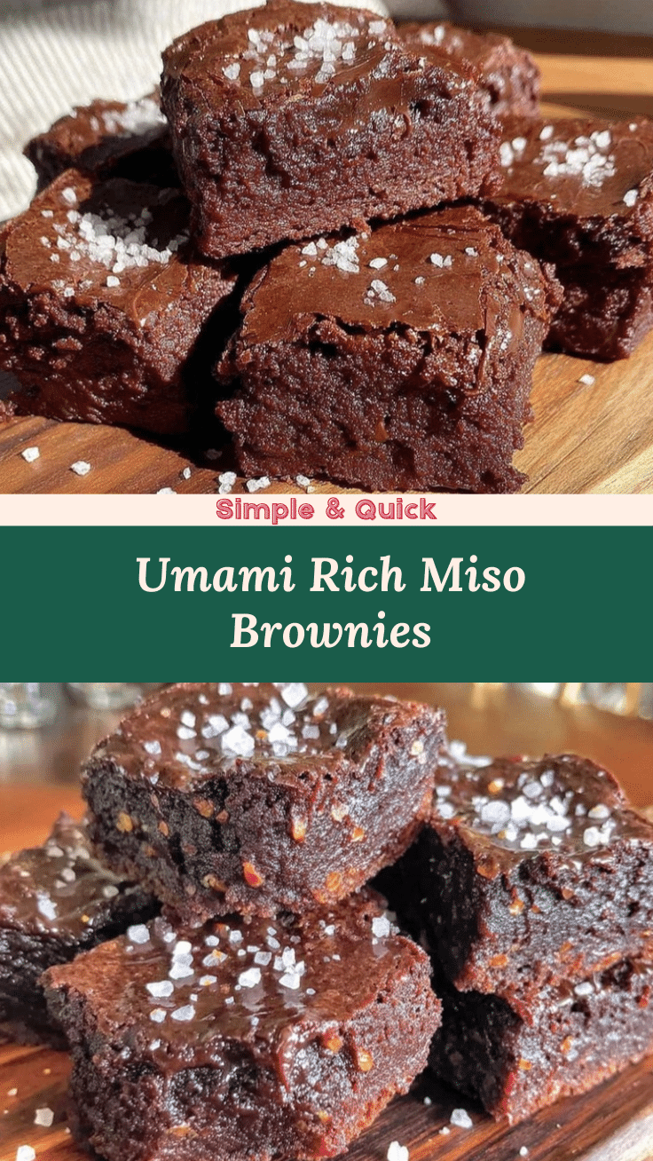 miso brownies recipe recipe