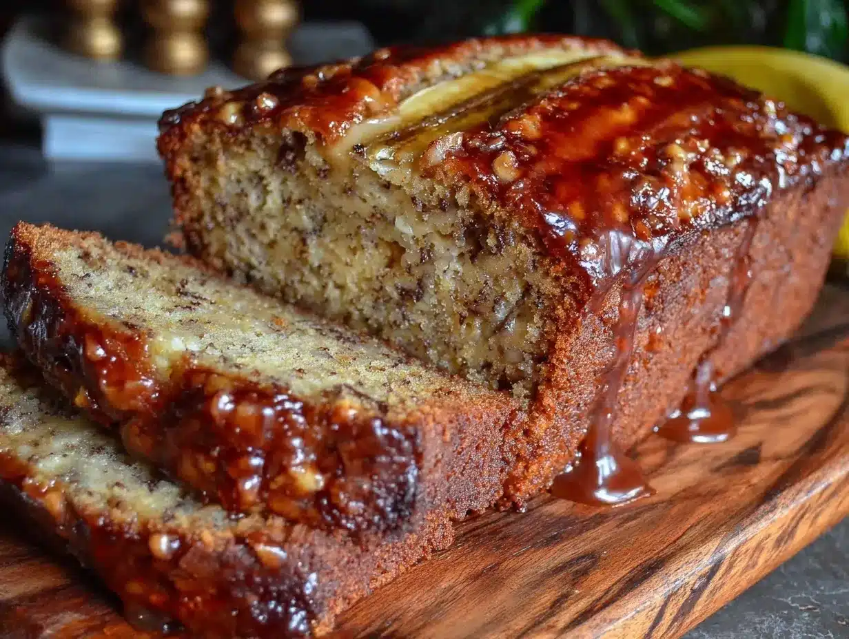 moist banana bread with creamy tahini swirl preparation steps