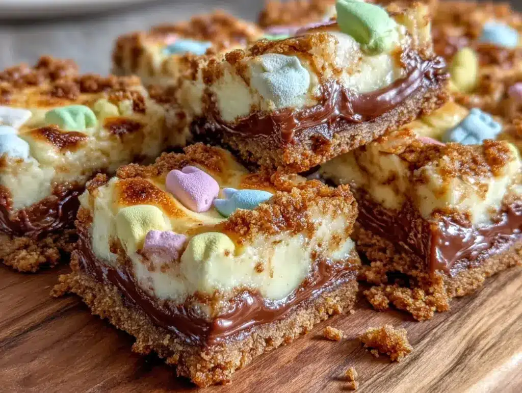 Peeps smores bars - featured image