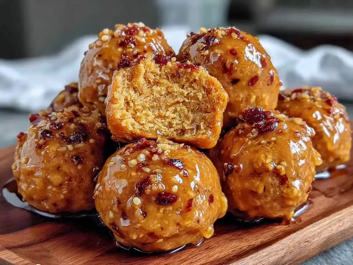 protein peanut butter balls preparation steps