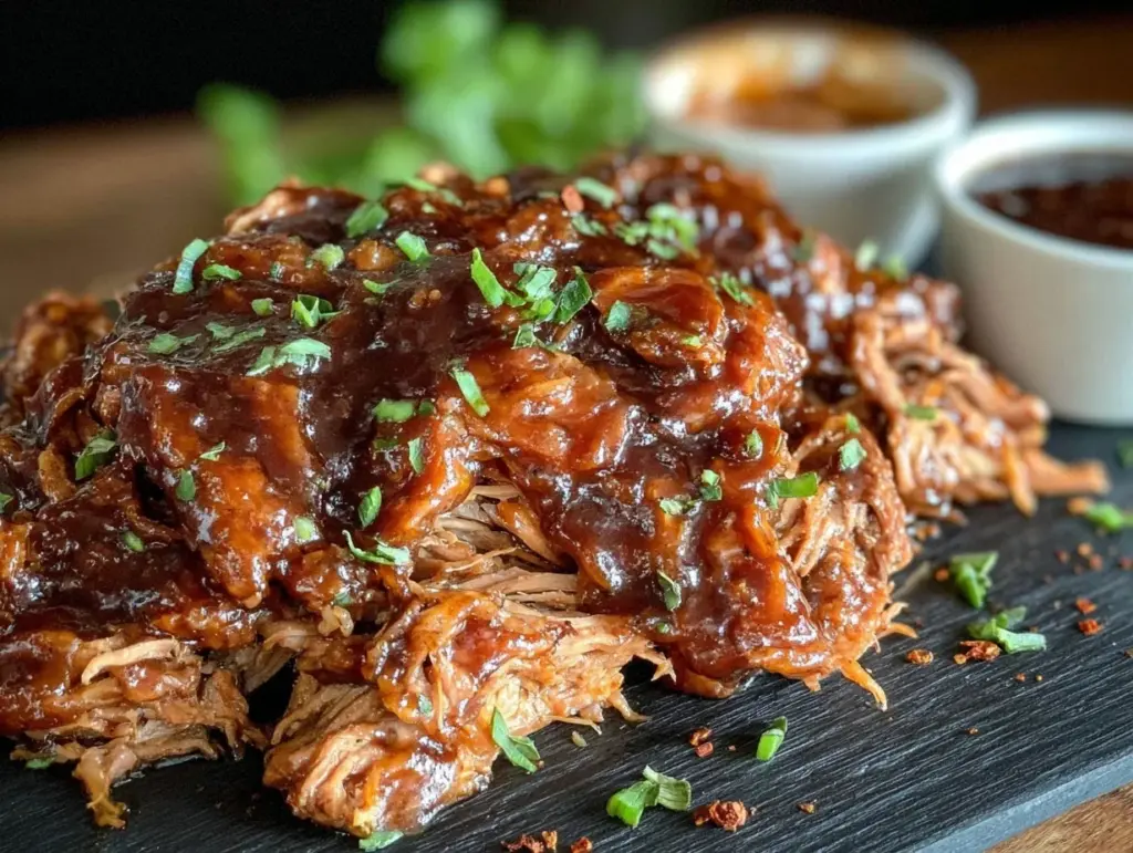 pulled pork with coffee bbq rub - featured image