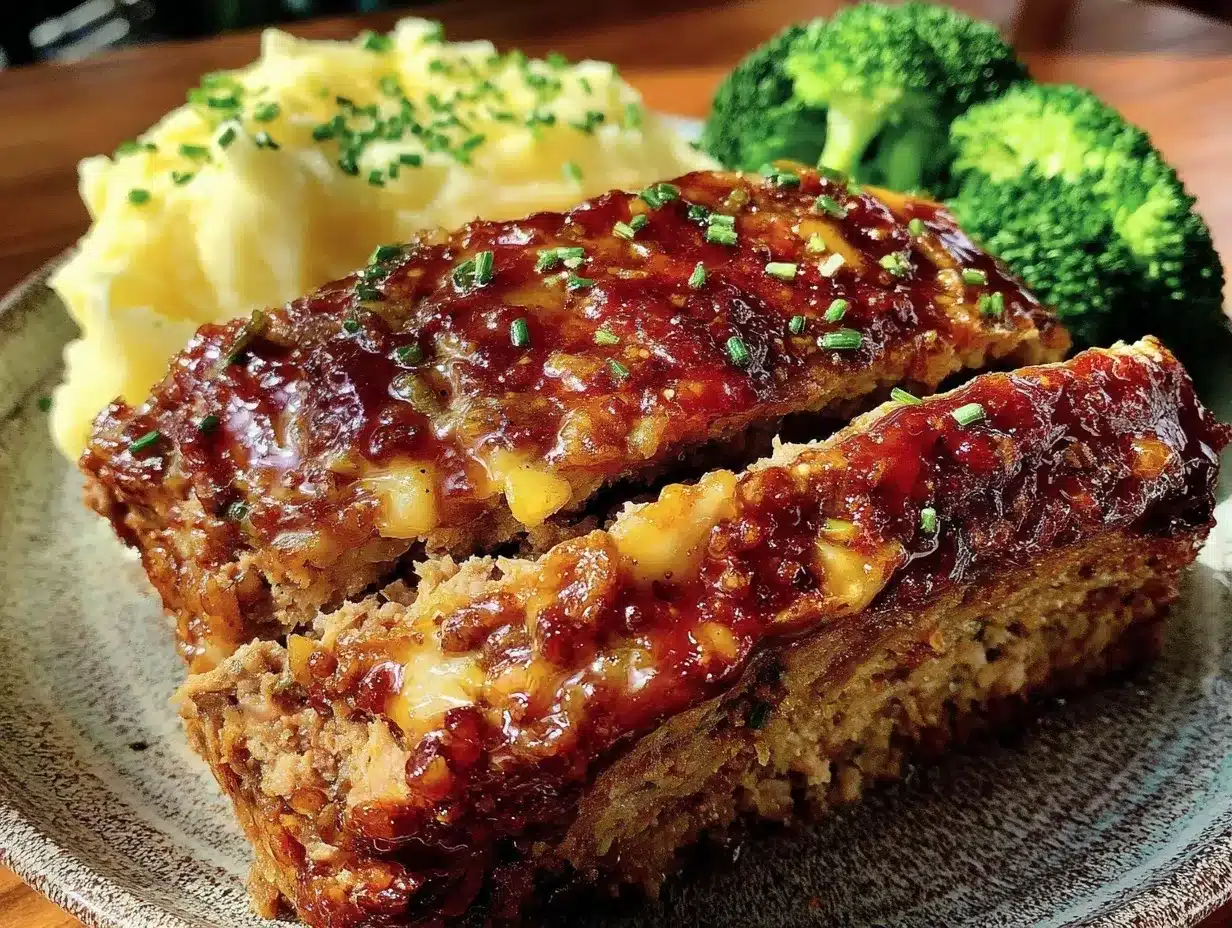 savory meatloaf with Worcestershire glaze preparation steps