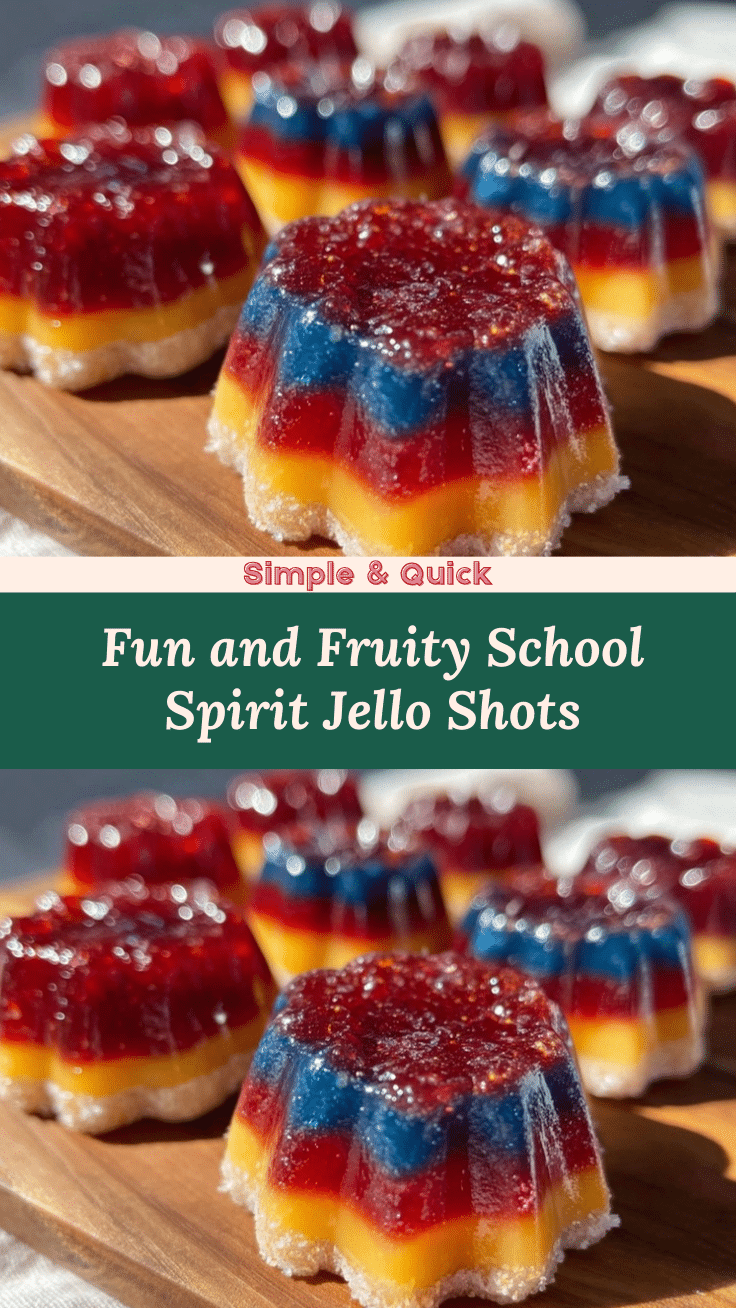 school spirit jello shots recipe