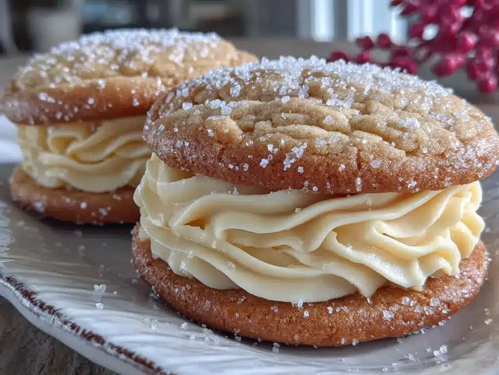 soft diploma sugar cookie sandwiches - featured image