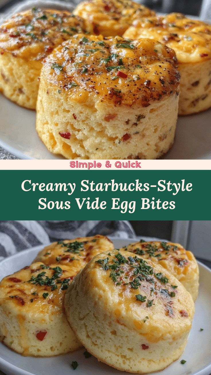 starbucks-style sous vide egg bites recipe