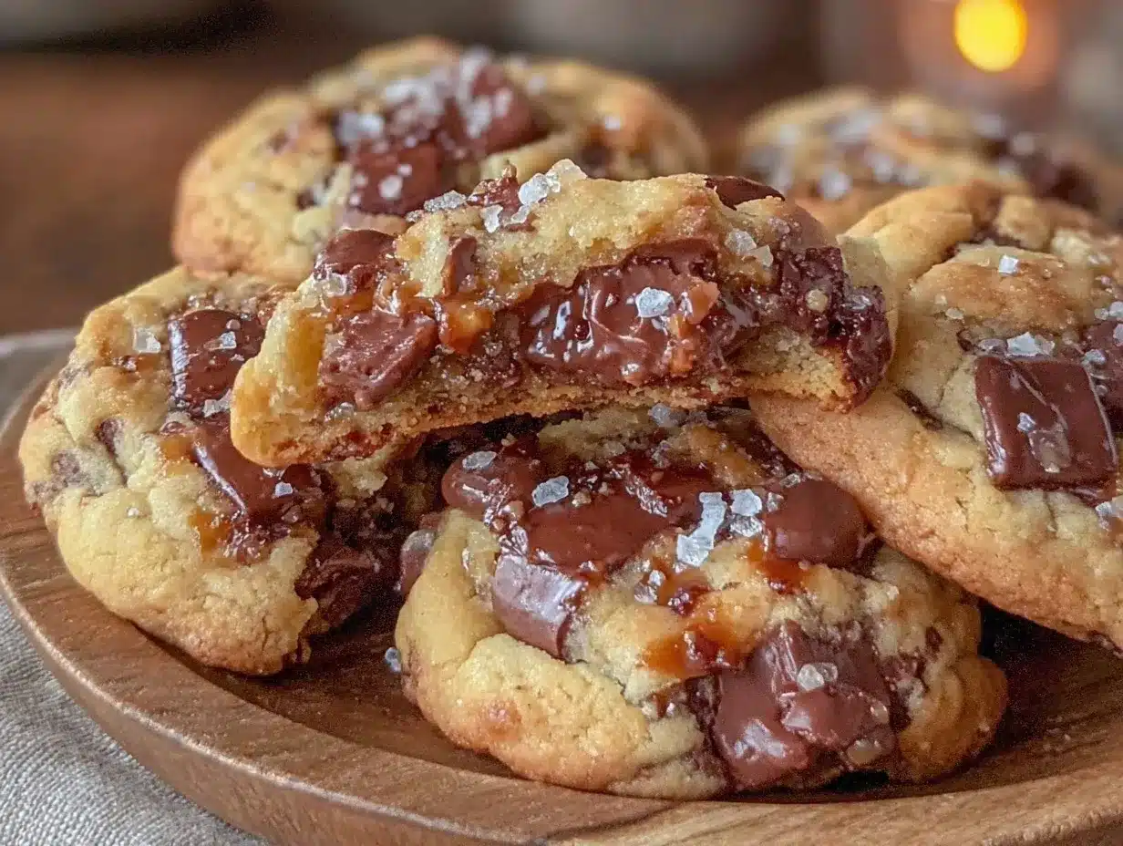 tahini chocolate chip cookies preparation steps