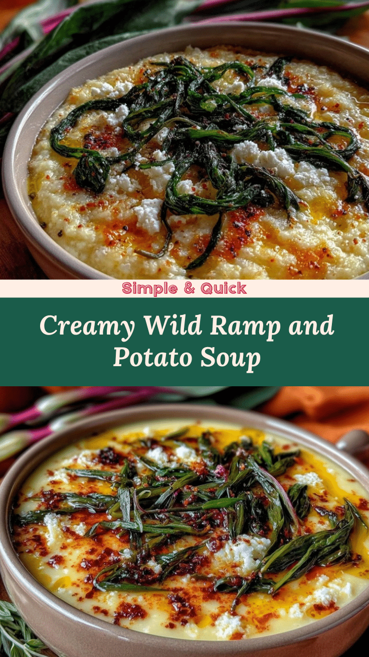 wild ramp and potato soup recipe