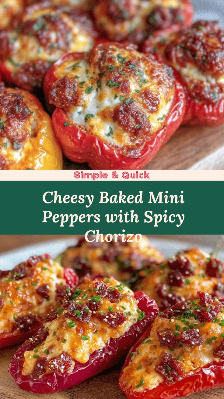 baked cream cheese stuffed mini peppers recipe
