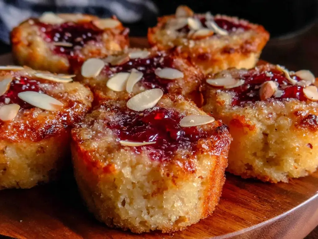 brown butter almond financier - featured image