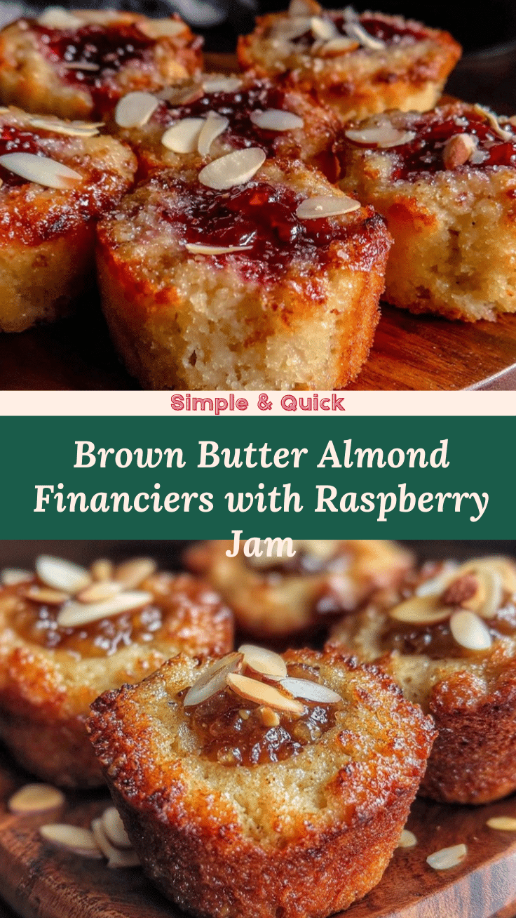 brown butter almond financier recipe