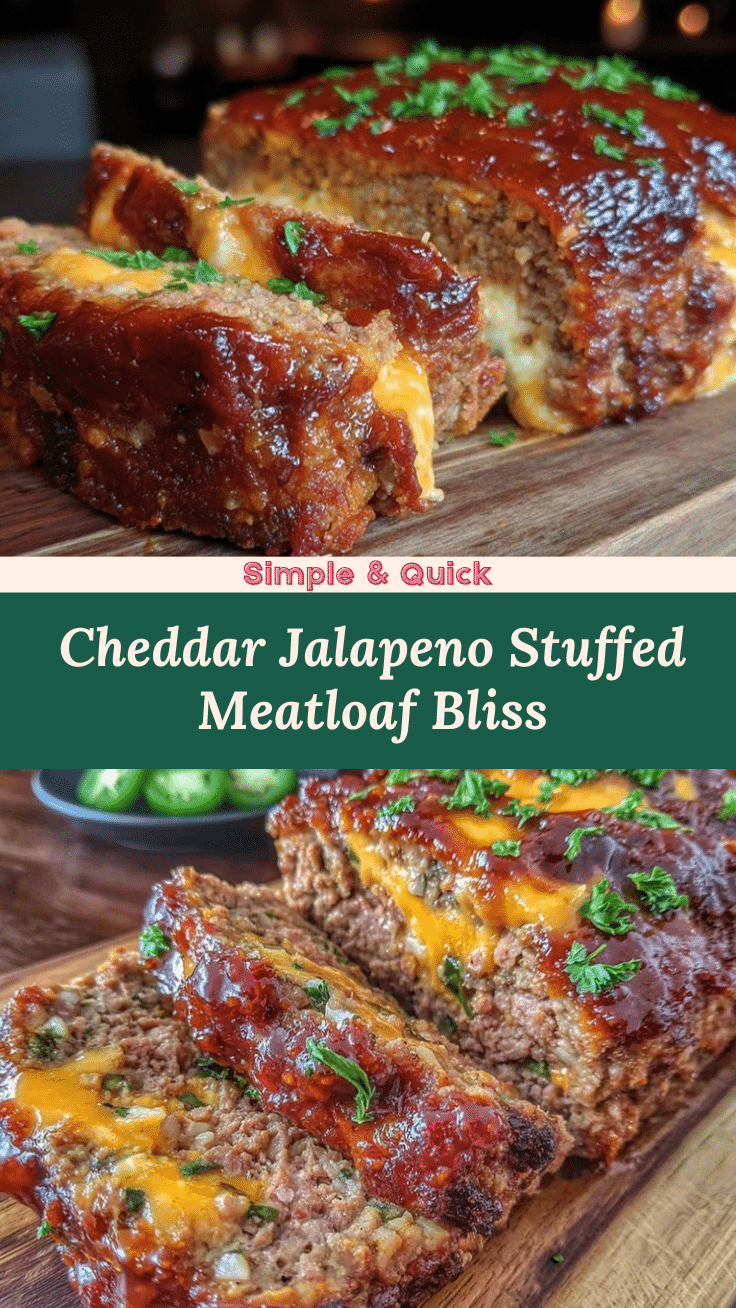 cheddar and jalapeno stuffed meatloaf recipe