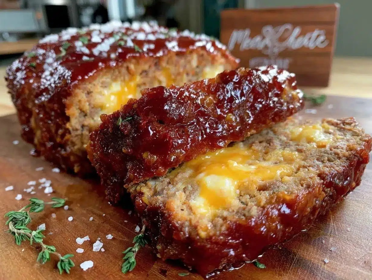 cheddar stuffed smoked meatloaf preparation steps