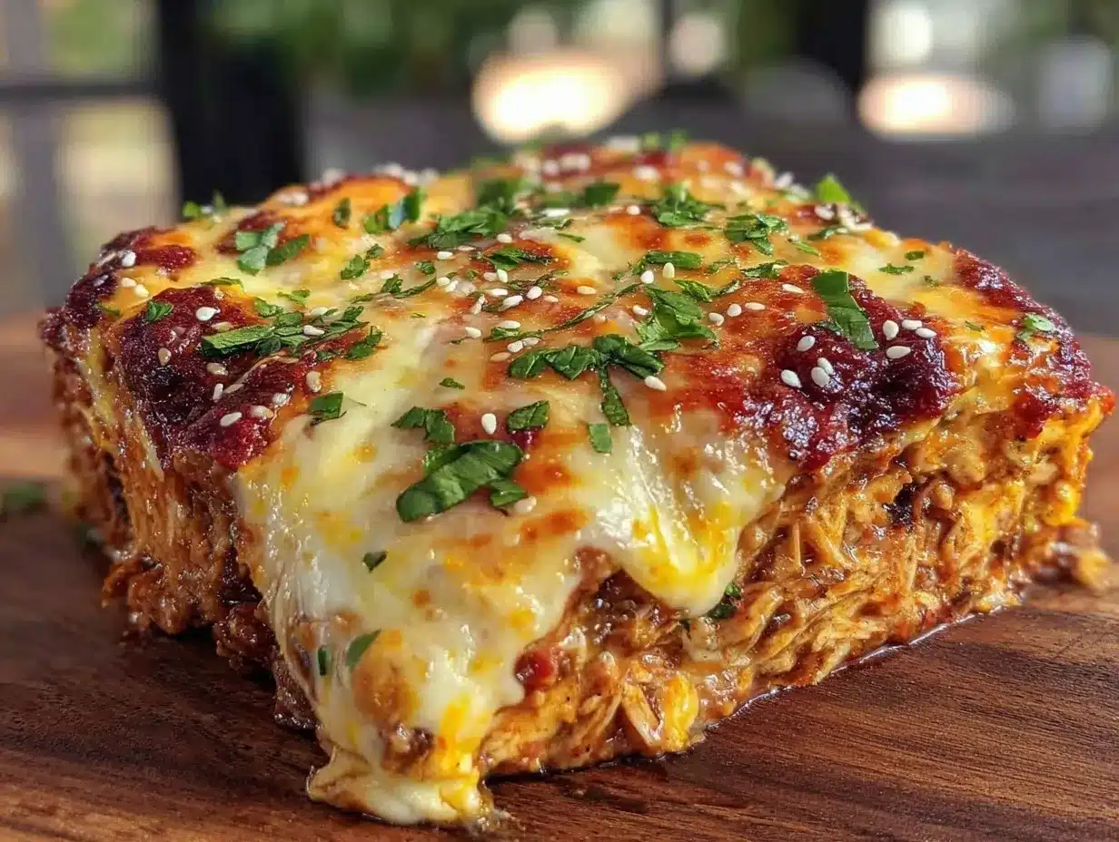 cheesy chicken enchilada casserole preparation steps