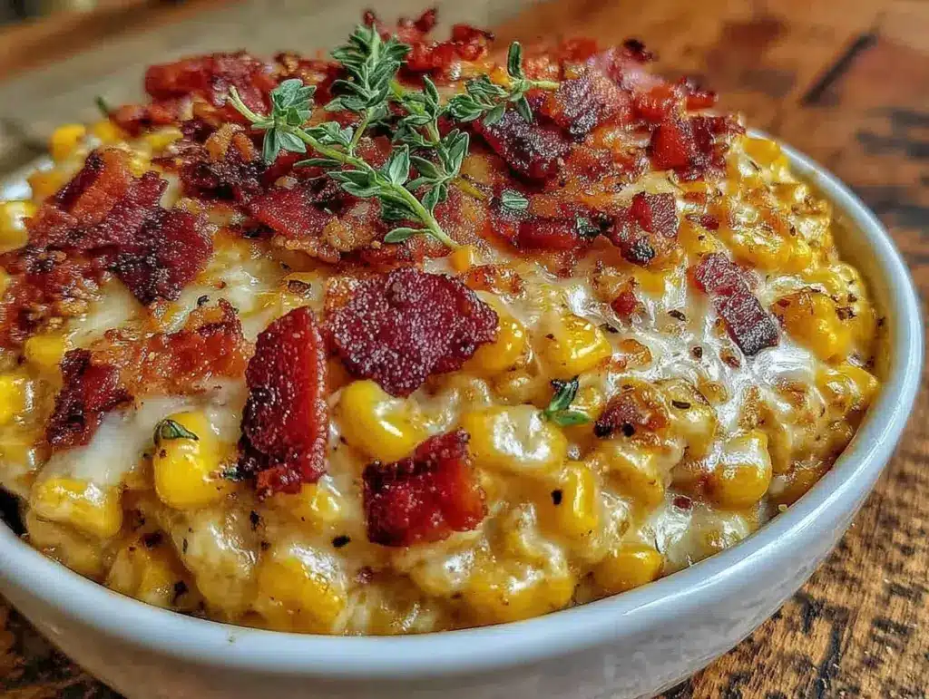 creamy creamed corn recipe - featured image