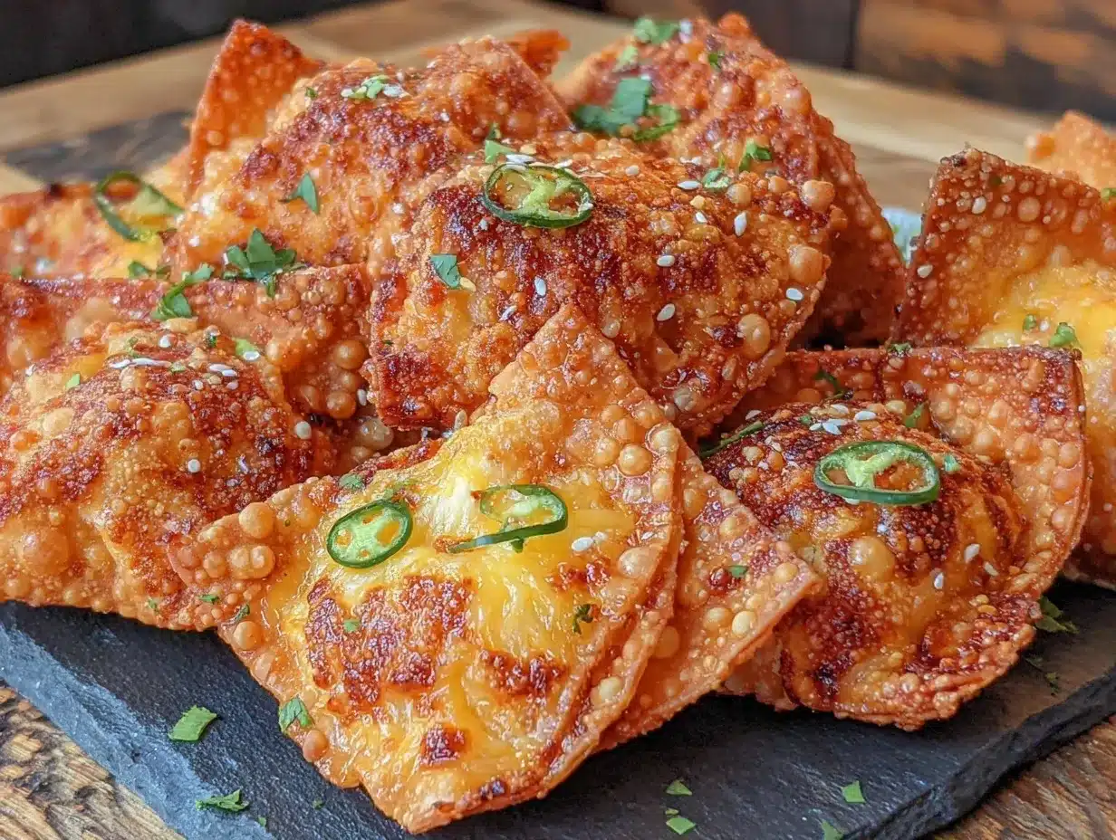 crispy air fryer jalapeno popper wontons preparation steps