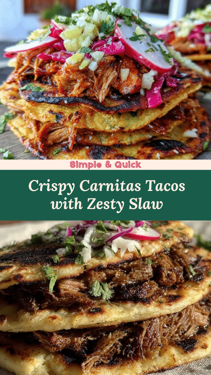 crispy carnitas street tacos recipe