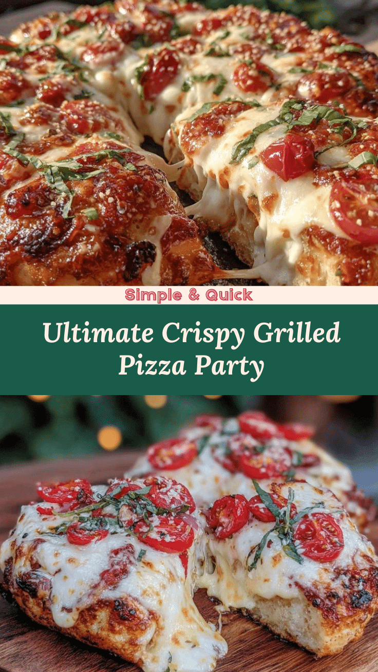 crispy outdoor pizza party recipe recipe