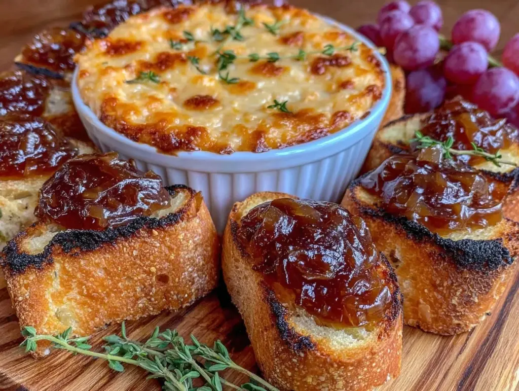 French onion soup dip - featured image