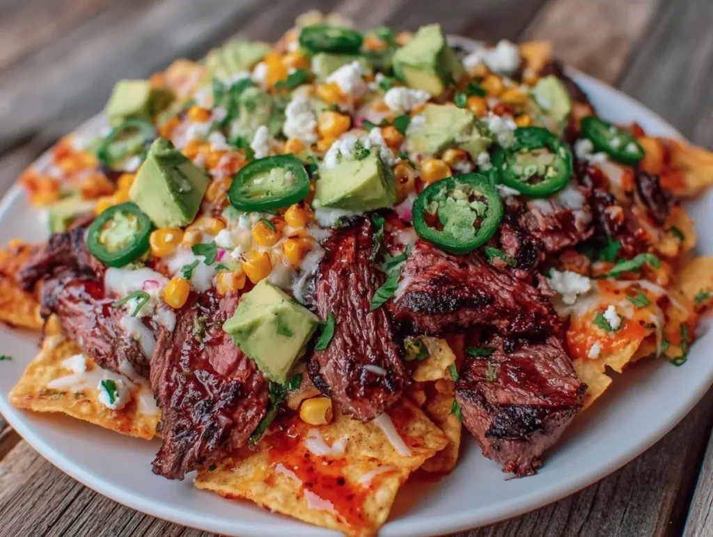 grilled carne asada nachos - featured image