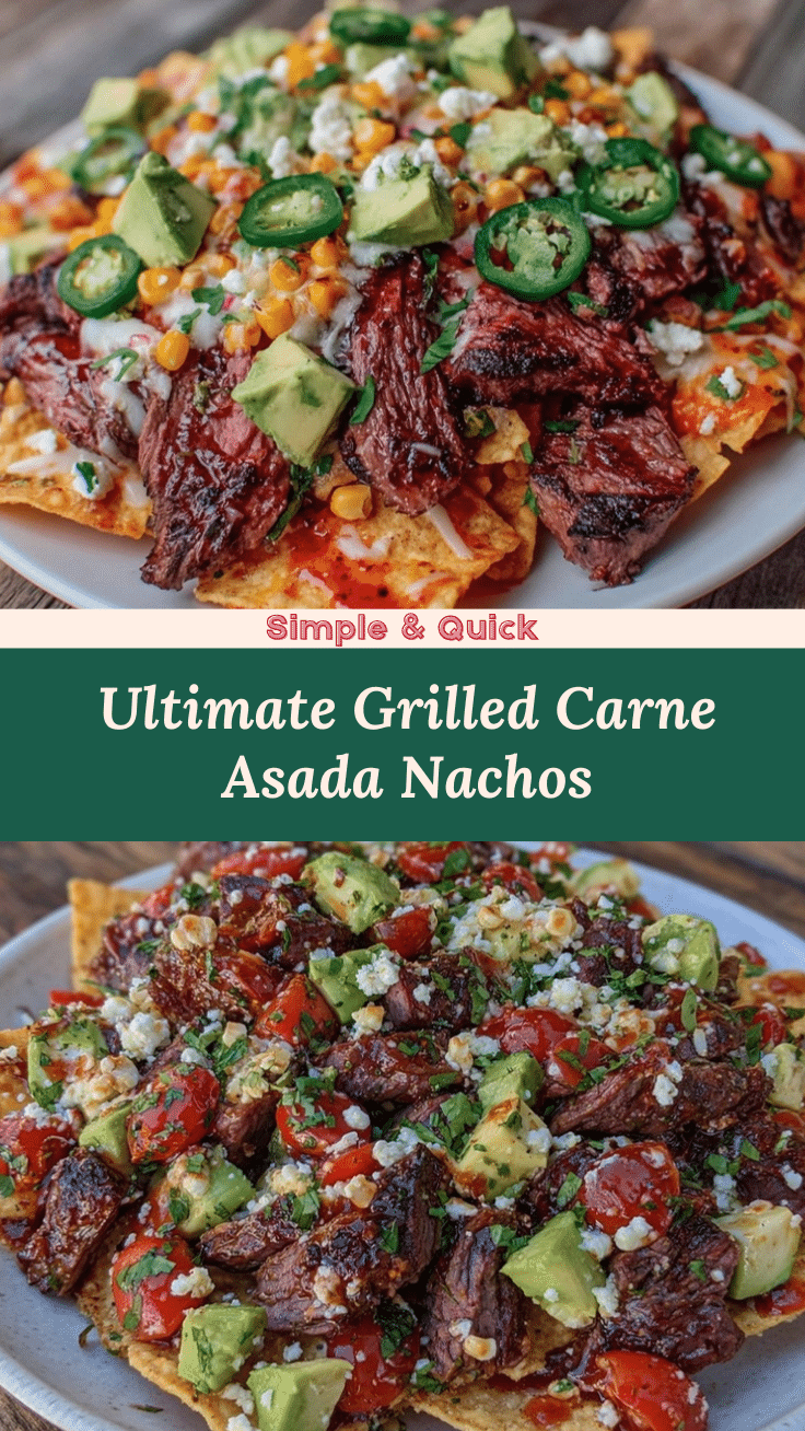grilled carne asada nachos recipe